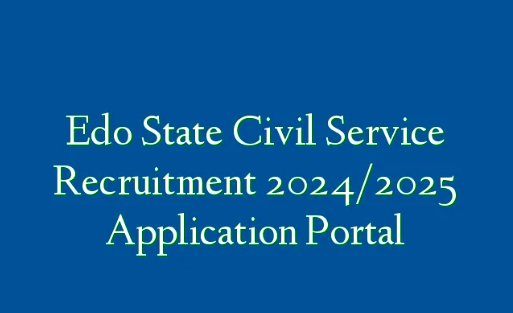 Edo State Civil Service Commission Recruitment 2024