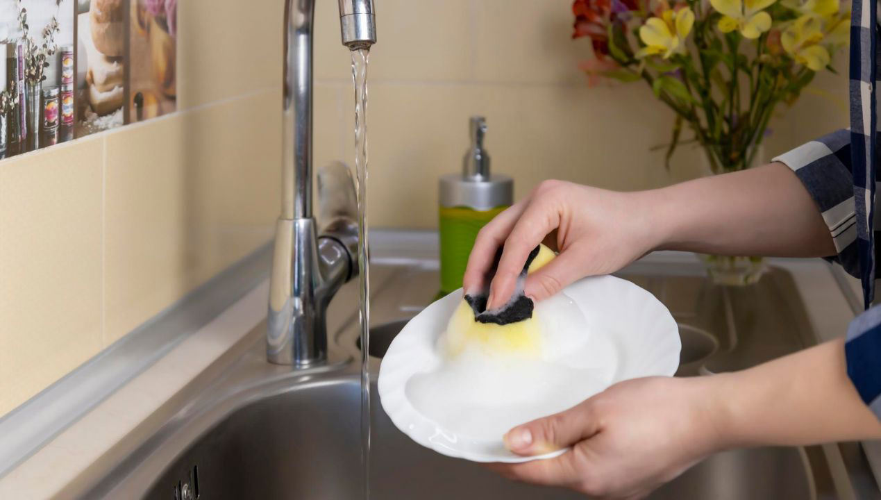 How to Wash Dishes Without Dish Soap